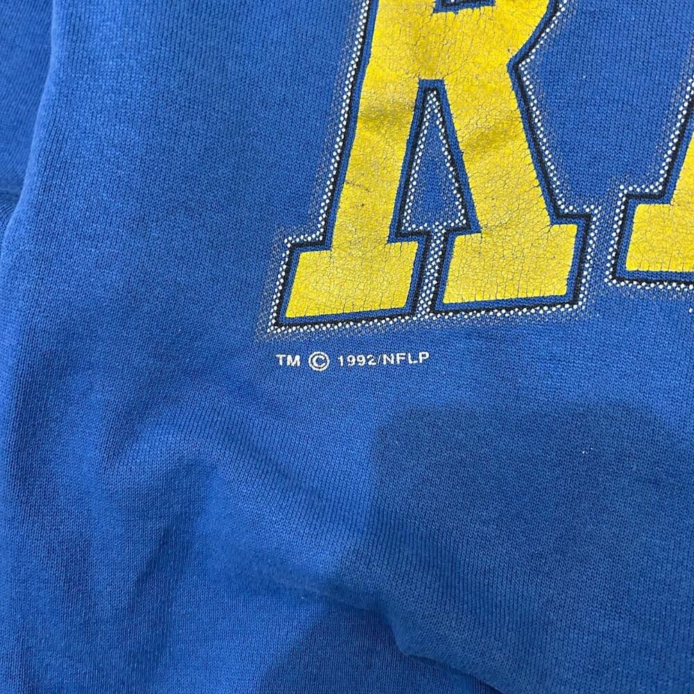 Tultex Men's Blue Sweatshirt - Picture 5 of 6